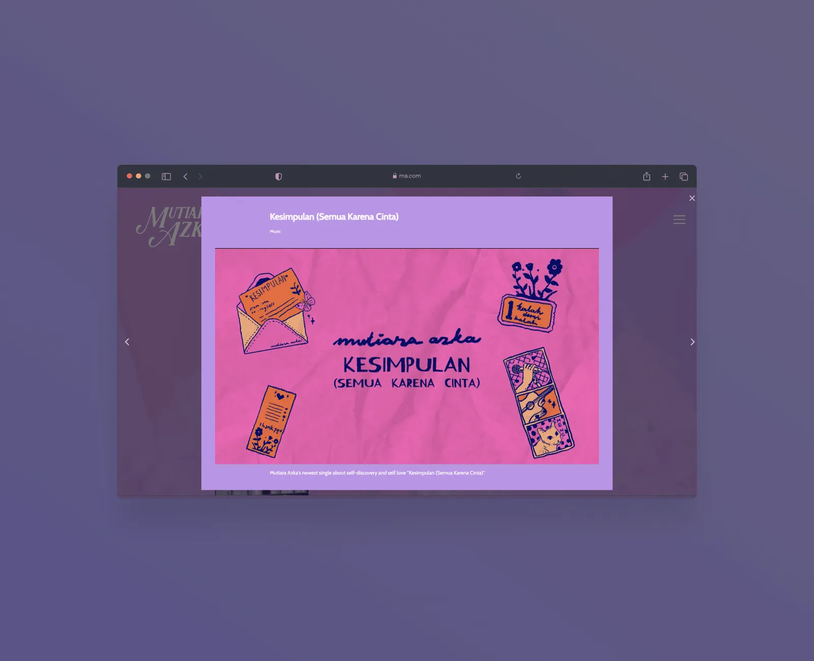 M.A screenshot 2